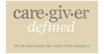 2019 - Cover of Caregiver Defined