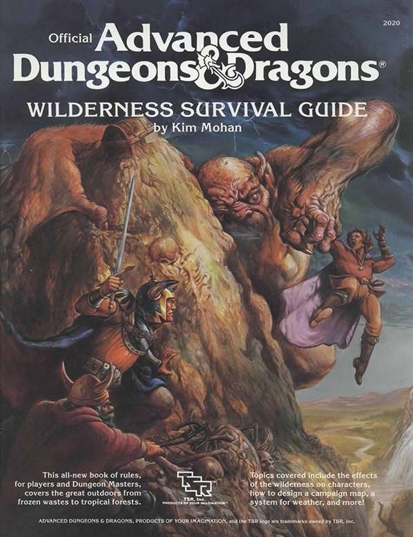 AD&D Wilderness Survival Guide Cover