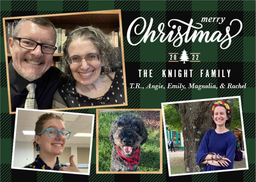 Knight Family 2022 Christmas Card
