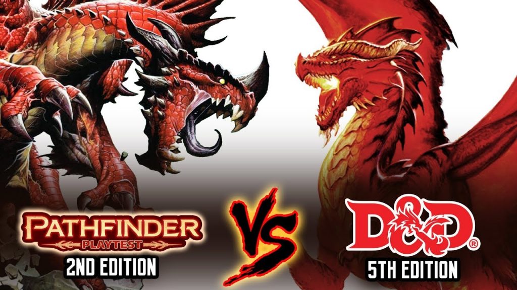 Pathfinder 3e and D&D 5e dragons
