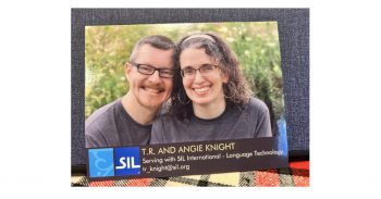 T.R. and Angie SIL Prayer Card