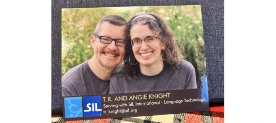 T.R. and Angie SIL Prayer Card